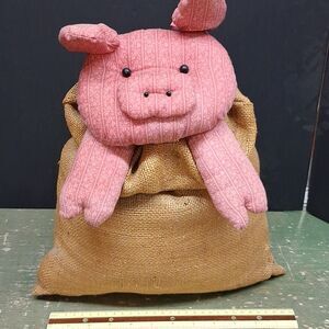 Pig Lovers:Includes Pig In A Sack Doorstop,,  Pig Mugs & Lil Pig.